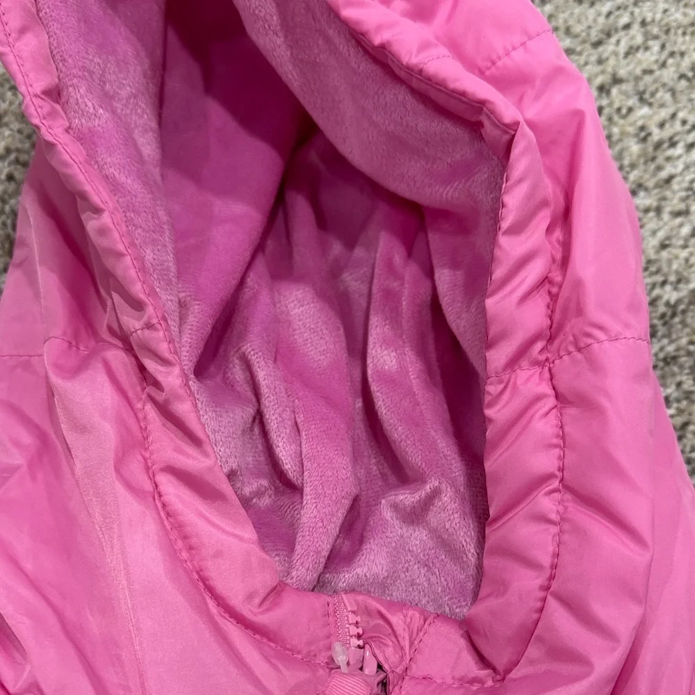 Swiss Tech Pink Hooded Puffer Jacket - Kids